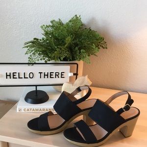 Old Navy Black Heels Size 10